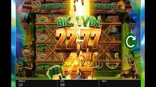 Big Win on the New Wish Upon a Leprechaun Slot from Blueprint Gaming