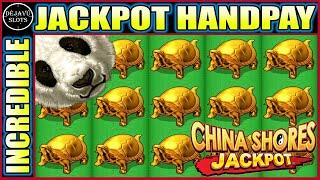 INCRIDIBLE JACKPOT HANDPAY! I CAN'T BELIEVE WHAT THIS PAID CHINA SHORES SLOT MACHINE