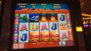 Live slot machine fun at Rivers Casino!