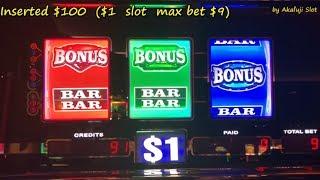 SMOKIN 7s $1 Slot Machine Max Bet $9, Wild Gems $1 Slot Max Bet $9, BARONA, カルフォルニアカジノ、スロット