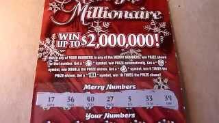 Merry Millionaire - $20 Instant Lottery Ticket