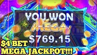 ***OMG MEGA JACKPOT!!*** ITS KONAMI BONUS AGAIN!