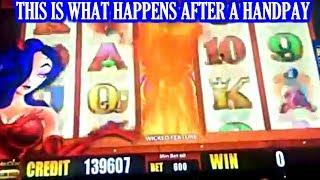 • AFTER A JACKPOT • WICKED WINNINGS 4 • LIVE PLAY • BONUS • MAX BET