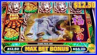I CAN’T BELIEVE THIS BONUS! $12.50 MAX BET MIGHTY CASH HIGH LIMIT SLOT MACHINE