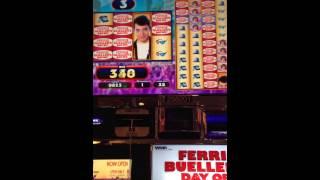 Ferris Bueller's Free Spins Bonus On 35 Cent Bet