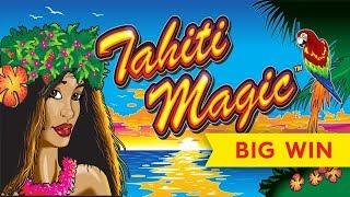 Tahiti Magic Slot - BIG WIN RETRIGGER BONUS!