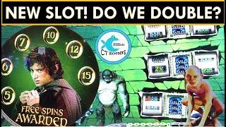 *NEW SLOT* BONUSES GALORE on LORD OF THE RINGS SLOT MACHINE - RULE THEM ALL!