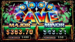 Cash Cave Slot - $5 Max Bet - RETRIGGER, YES!!!