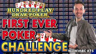 ⋆ Slots ⋆ First Poker Challenge EVER! ⋆ Slots ⋆ $60/Deal on 100 Hand Poker