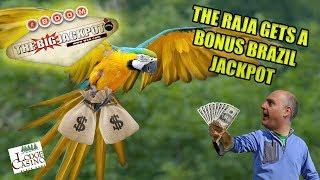• The Raja Gets A Bonus Brazil Jackpot at the Lodge Casino •