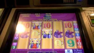 Desert Gold slot win at Harrah's Casino in Atlantic City