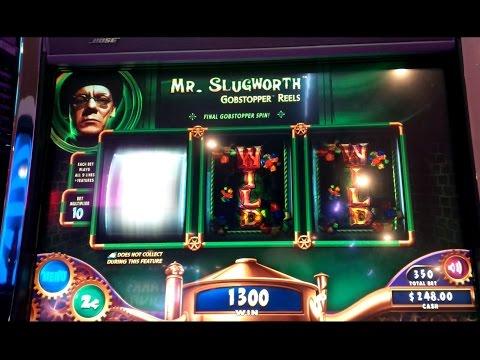 Willy Wonka Slot Machine Bonus - $7 Max Bet - Mr. Slugworth's Bonus!