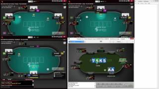4 Tables 50NL No Limit Holdem Poker Ignition