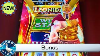 New⋆ Slots ⋆️Leonidas Return to Sparta Slot Machine Bonus