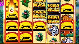TIGER'S REALM Video Slot Casino Game with SUPER RESPINS