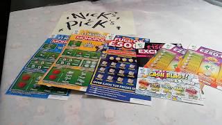 Scratchcards..Piggy Vs Nicky.all cards are from Nicky's Shop..bar one..But can they win anything