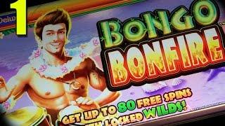 Bongo Bonfire Slot Machine Bonus ~ WMS 1