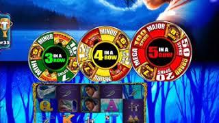 CALL OF THE MOON Video Slot Casino Game with a JACKPOT WON