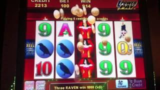Aristocrat Wicked Winnings II - Slot Raven Hit - Parx Casino - Bensalem, PA
