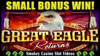 Great Eagle Returns Small Bonus Win x5/x5 - WMS