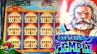Celestial Temple Bonuses & Live Play !!! 2c Konami Video Slots