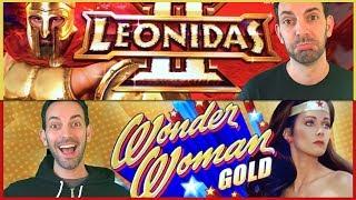 •  Leonidas + Wonder Woman + MEGABUCKS • Sunday FunDay • Slot Machine Pokies