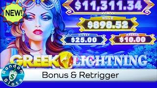 New⋆ Slots ⋆️Greek Lightning Slot Machine Bonus