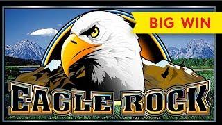 RETRIGGER MADNESS! Eagle Rock Slot - BIG WIN BONUS!