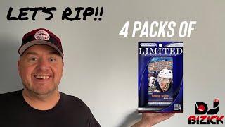 Opening 4 Packs of PRESSTINE Limited Edition Packs that contain a Series 1Pack!