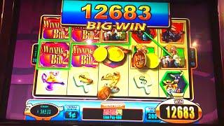 Big Wins & Bonuses on "WINNING BID 2" Slot Machine (Max Bet!)