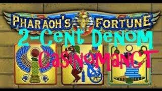 Pharaoh's Fortune - IGT Slot Bonus - 2-cent denom