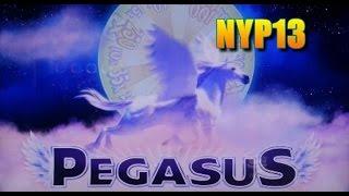 WMS - Pegasus Slot Free Spin&Bonus Wheels MAX BET
