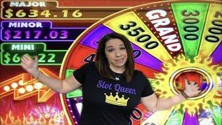 Slot Queen spins the BIG WHEEL • BONUS IN THE BONUS ⁉️