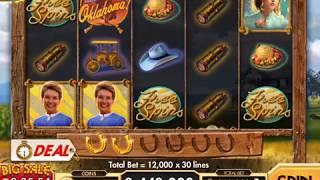 OKLAHOMA! Video Slot Casino Game with a FREE SPIN BONUS