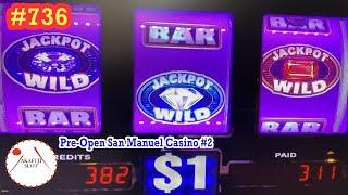 Casinos Reopen - Double Lion Slot & Wild Gems Slot - 9 Line Slot @ San Manuel 赤富士スロット, あかふじ, スロットゲーム