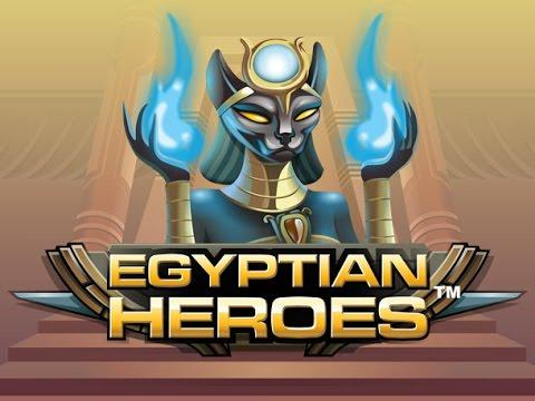 Free Egyptian Heroes slot machine by NetEnt gameplay ★ SlotsUp