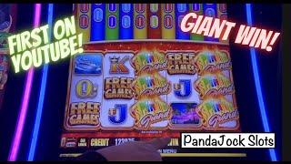 FIRST ON YOUTUBE⋆ Slots ⋆️Double bonus and GIANT WIN on Spin it Grand