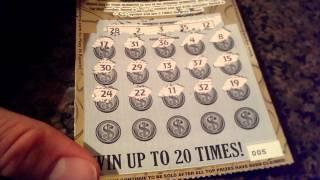 $1,000,000 PLATINUM PAYOUT $20 Scratch Off Ticket From Arkansas Lottery