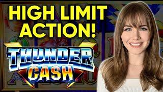 Trying Some HIGH LIMIT Thundercash Slot Machine! $20/spin