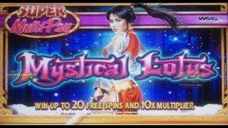 WMS Gaming - Mystical Lotus Slot Line Hits