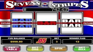 FREE 7s And Stripes ™ Slot Machine Game Preview By Slotozilla.com