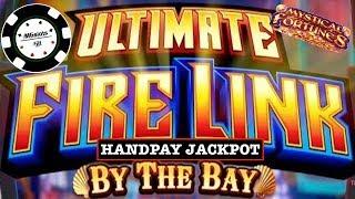 •️HANDPAY ULTIMATE FIRE LINK BY THE BAY •️PINK PANTHER MYSTICAL FORTUNES SLOT MACHINE