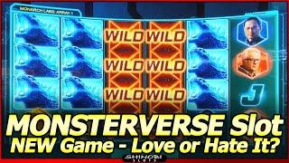 MonsterVerse Slot Machine - First Attempt, New Everi Slot.  Love It or Hate It?