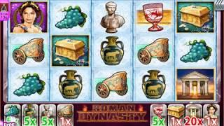 ROMAN DYNASTY Video Slot Casino Game with a 