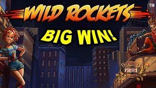 BIG WIN on Wild Rockets Slot - £2 Bet