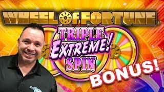 Wheel of Fortune Triple Extreme Spin BONUS WIN$ at Sea!