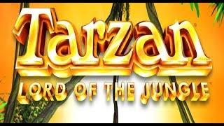 Aristocrat Technologies - Tarzan: Lord of the Jungle Slot Bonus ~MAX BET~