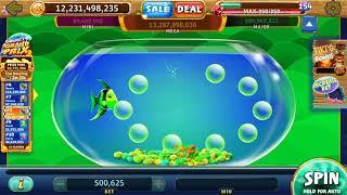 GOLD FISH DELUXE Video Slot Casino Game with a PICK A BUBBLE BONUS