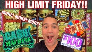 $4000 HIGH LIMIT FRIDAY!!! | 88 Fortunes Jackpot Handpay!!•| $100 Wheel of Fortune!! | •