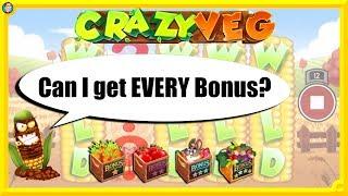• Crazy Veg Slot Challenge, Can I get EVERY BONUS!!